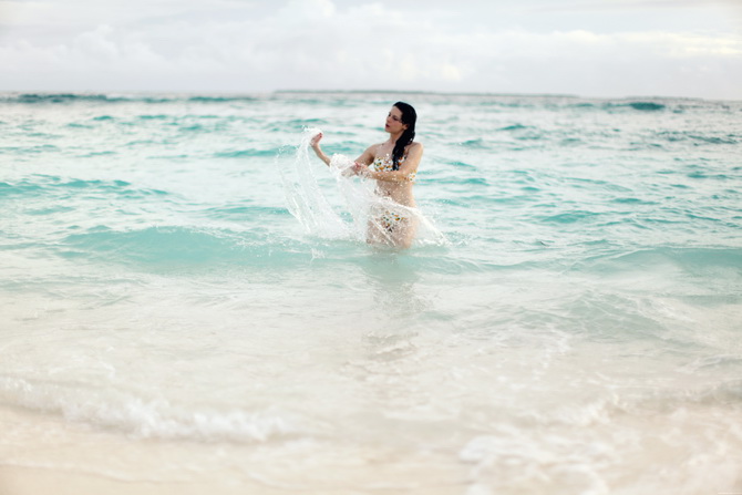 The Cherry Blossom Girl - Maldives 110