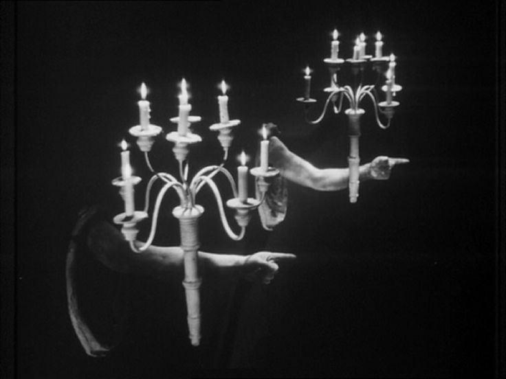 Wall candelabra from the 1946 French movie La Belle et la Bete