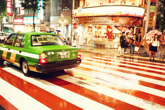 Shinjuku - The Cherry Blossom Girl 01