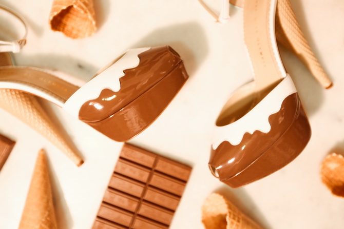 The Cherry Blossom Girl - Ice Cream heels by Charlotte Olympia 08