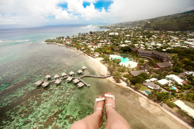 The Cherry Blossom Girl - Somewhere over the rainbow Tahiti 36