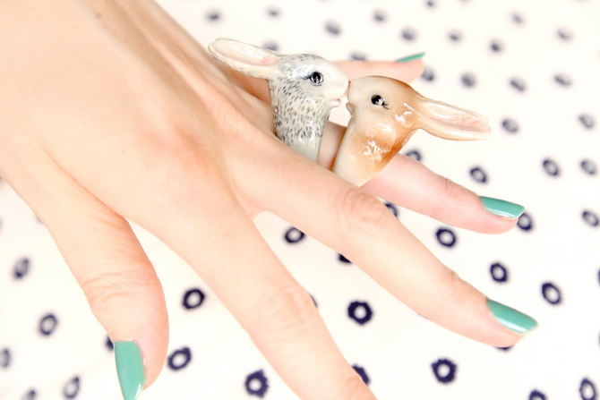 The Cherry Blossom Girl - Nach Bijoux Bunny rings 02