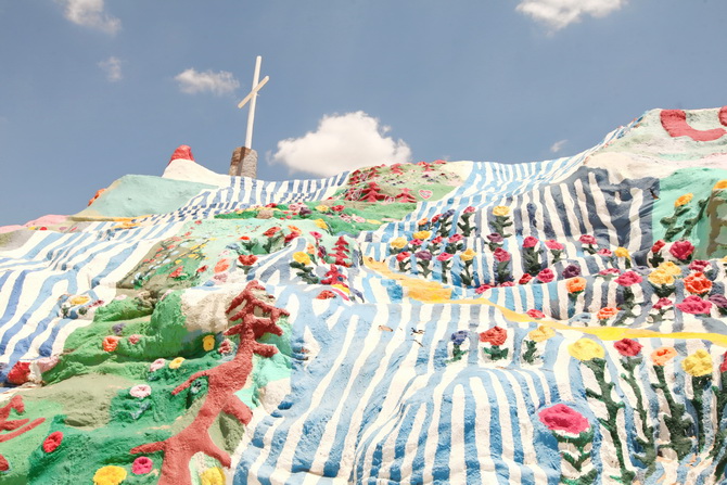 The Cherry Blossom Girl - Salvation Mountain 03