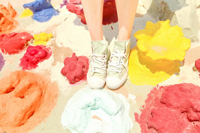 The Cherry Blossom Girl - Salvation Mountain 10