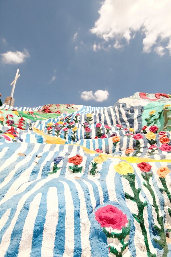 The Cherry Blossom Girl - Salvation Mountain 14