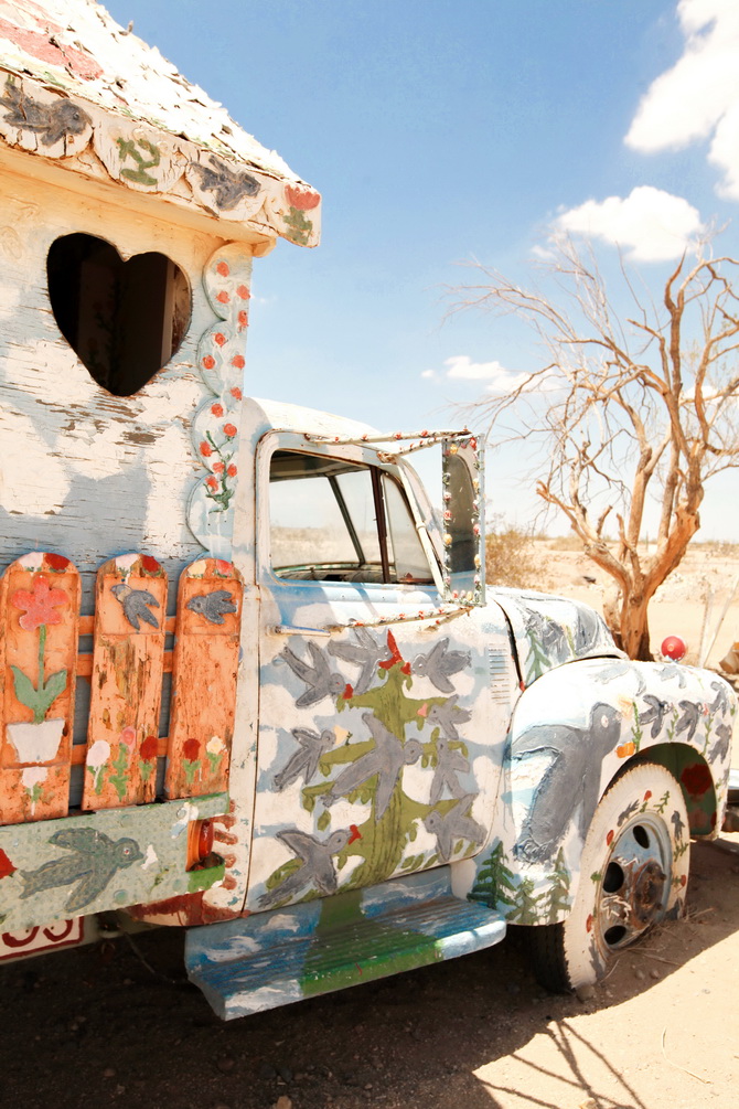 The Cherry Blossom Girl - Salvation Mountain 17