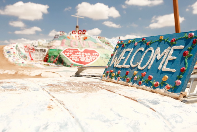 The Cherry Blossom Girl - Salvation Mountain 18