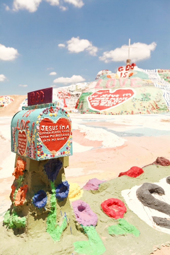 The Cherry Blossom Girl - Salvation Mountain 19