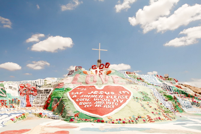 The Cherry Blossom Girl - Salvation Mountain 22