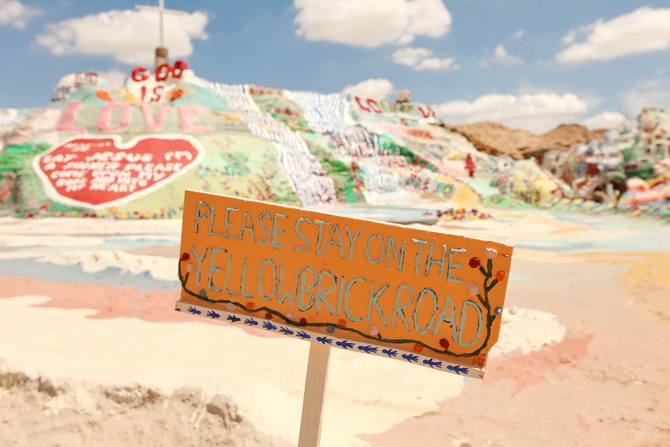 The Cherry Blossom Girl - Salvation Mountain 24