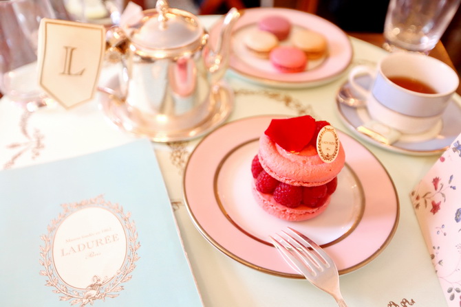 The Cherry Blossom Girl - A day at ladurée 02