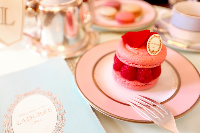 The Cherry Blossom Girl - A day at ladurée 04