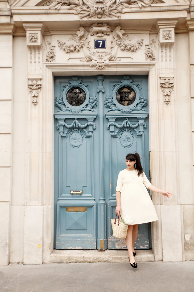 The Cherry Blossom Girl - Paris Blue Door 01