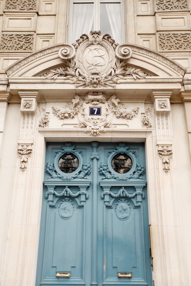 The Cherry Blossom Girl - Paris Blue Door 11